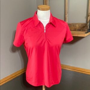 Nike golf Red Polo Shirt size M